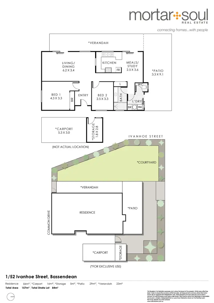 Floorplan of Homely house listing, Unit 1/52 Ivanhoe St, Bassendean WA 6054