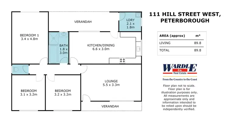 Floorplan of Homely house listing, 111 Hill St W, Peterborough SA 5422