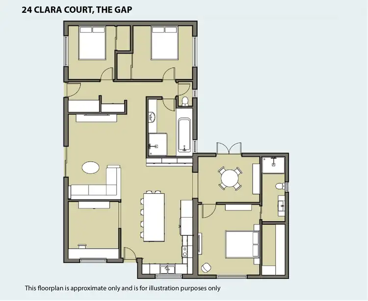Floorplan of Homely house listing, 24 Clara Court, The Gap NT 870