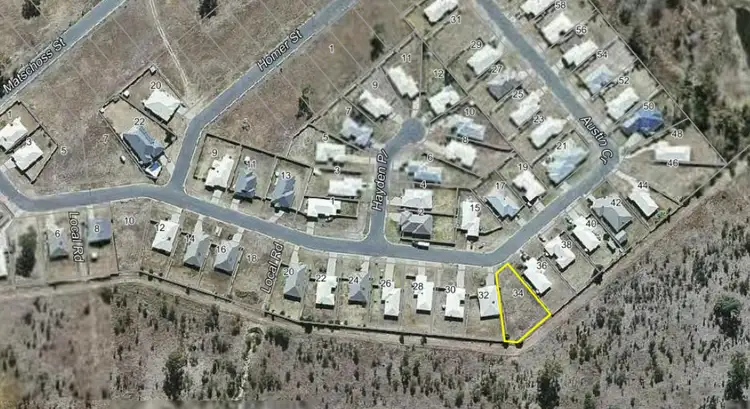 Floorplan of Homely land listing, 34 Austin Cres, Moura QLD 4718