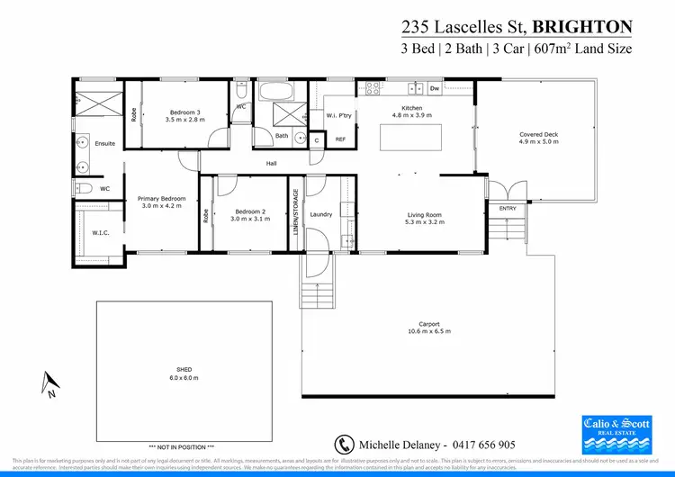 Floorplan of Homely house listing, 235 Lascelles St, Brighton QLD 4017