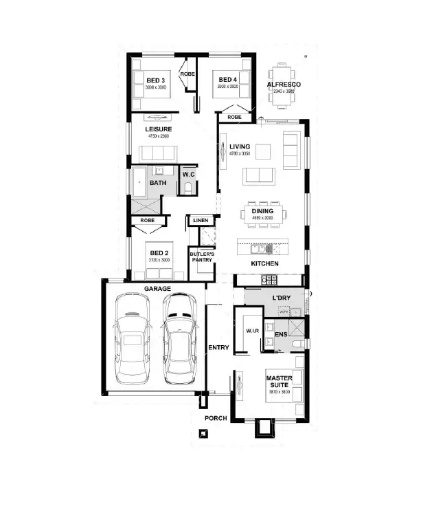 Floorplan of Homely house listing, 11 Stoneleigh Avenue, Mount Barker SA 5251
