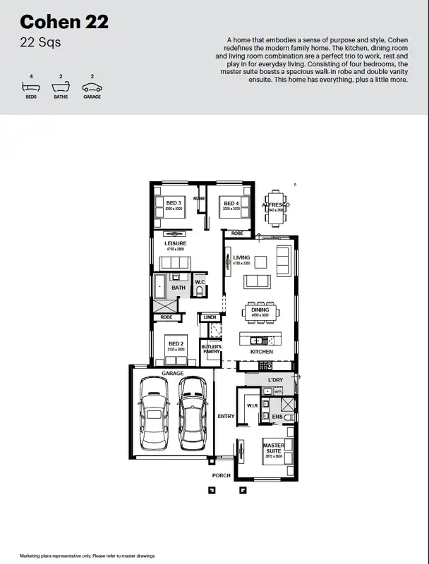 Floorplan of Homely house listing, 6 Ruby Way, Mount Barker SA 5251