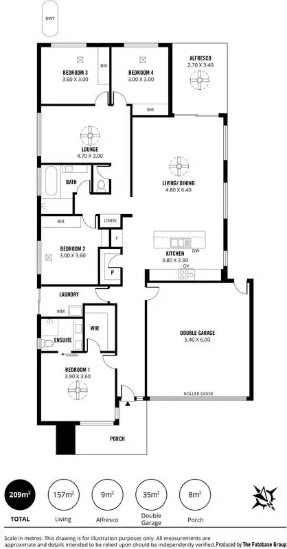 Floorplan of Homely house listing, 32 Northbrook Circuit, Mount Barker SA 5251