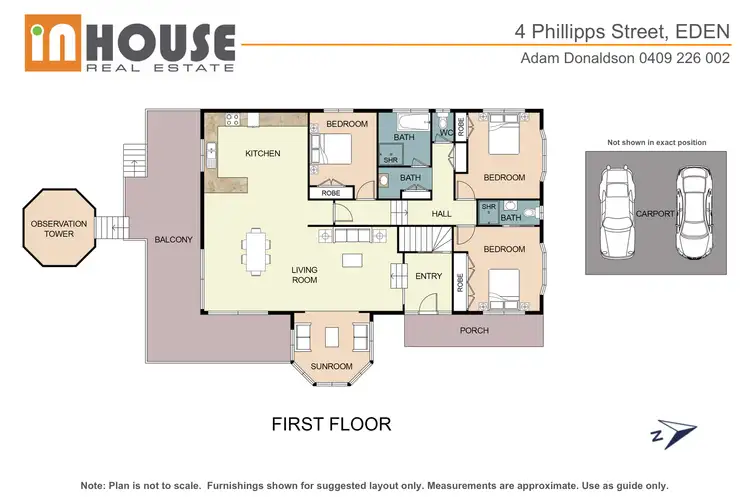 Floorplan of Homely house listing, 4 Phillipps St, Eden NSW 2551