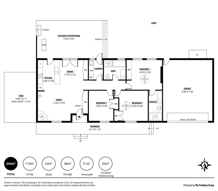 Floorplan of Homely house listing, 5, 19 Power Ct, Mount Barker SA 5251