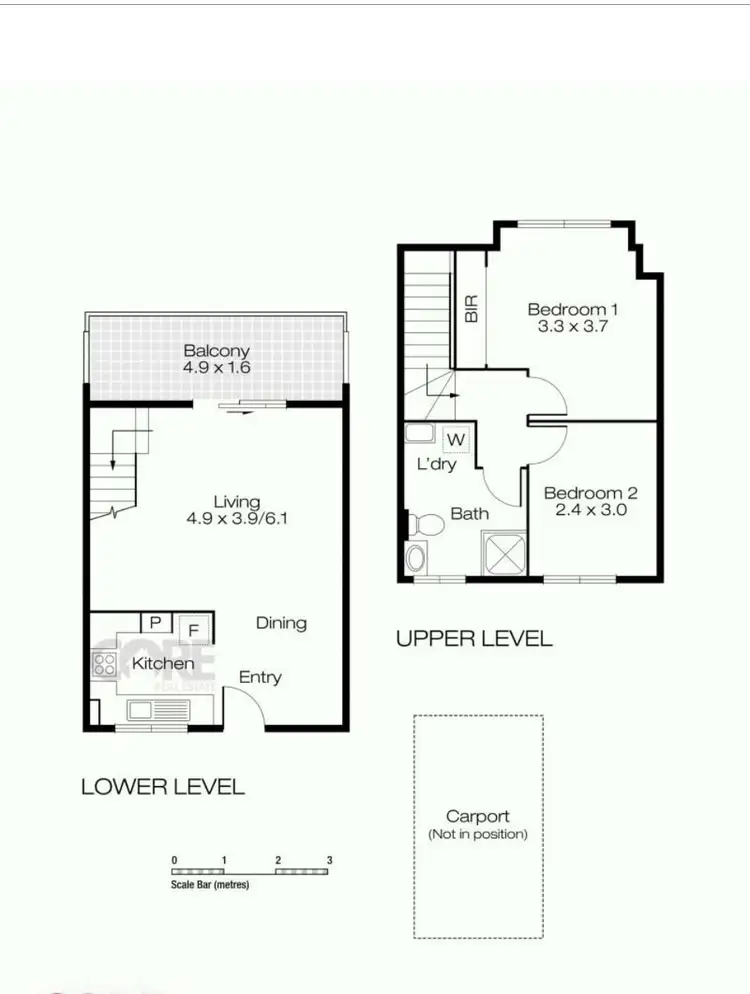Floorplan of Homely unit listing, 71/309 Harborne Street, Glendalough WA 6016