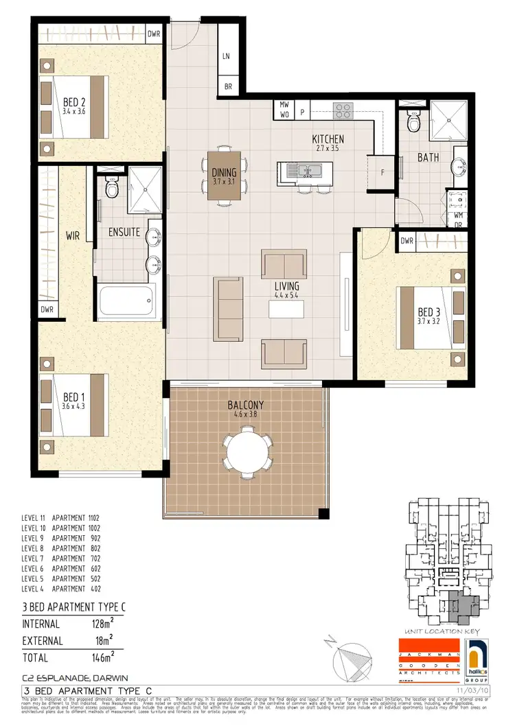 Floorplan of Homely house listing, 802/102 Esplanade, Darwin City NT 800