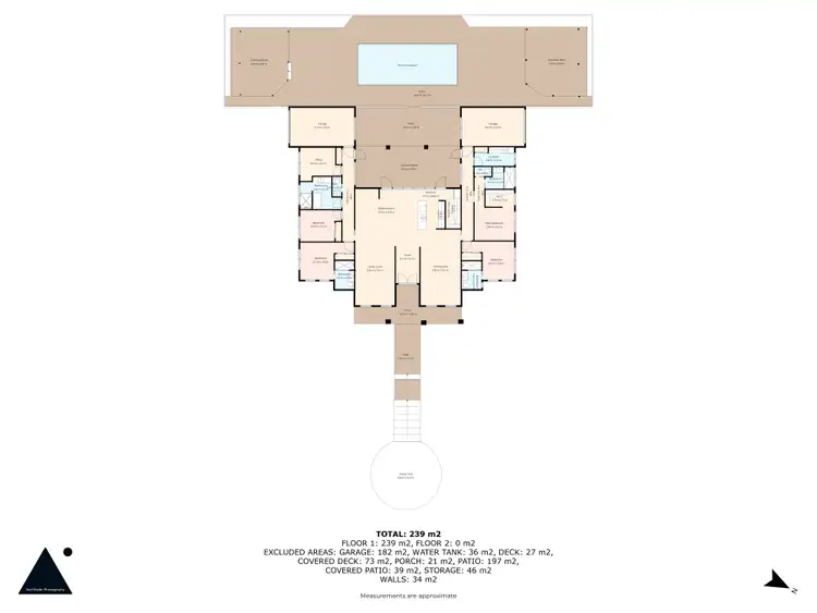Floorplan of Homely rural property listing, 42 Grenenger Road, GREIGS FLAT Via, Pambula NSW 2549