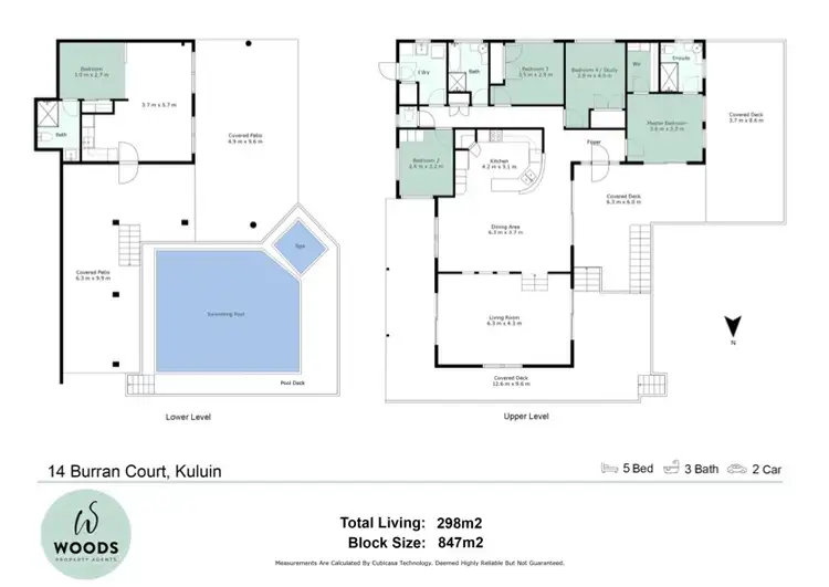 Floorplan of Homely house listing, 14 Burran Ct, Kuluin QLD 4558