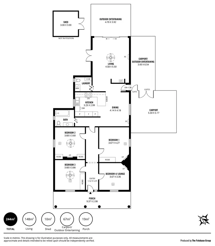 Floorplan of Homely house listing, 13A Church St, Hahndorf SA 5245