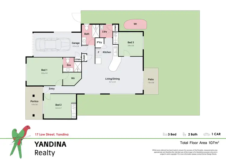 Floorplan of Homely house listing, 17 Low St, Yandina QLD 4561