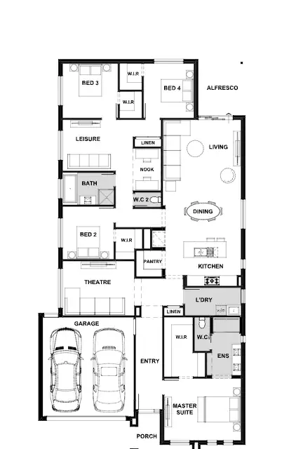 Floorplan of Homely house listing, 16 Riviera Dr, Mount Barker SA 5251