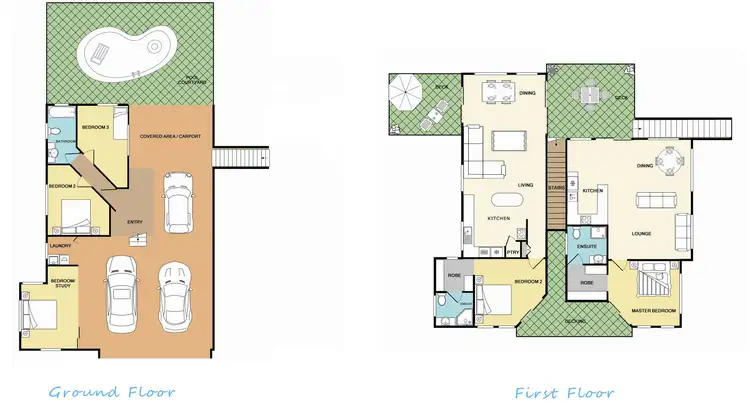 Floorplan of Homely house listing, 16/23 The Boulevard, South Mission Beach QLD 4852