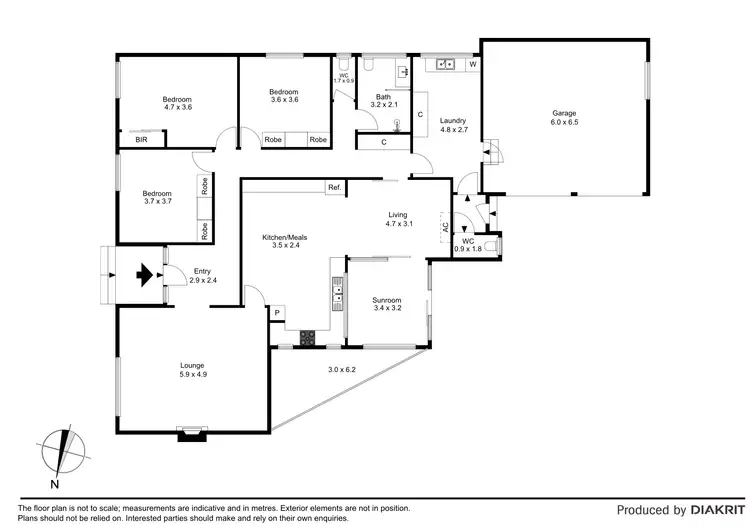 Floorplan of Homely house listing, 241 Military Road (Not On Main Road), Avondale Heights VIC 3034