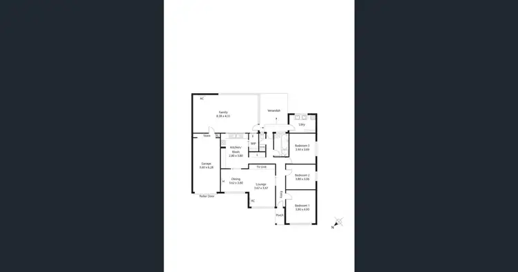 Floorplan of Homely house listing, 107 Palm Avenue, Royal Park SA 5014