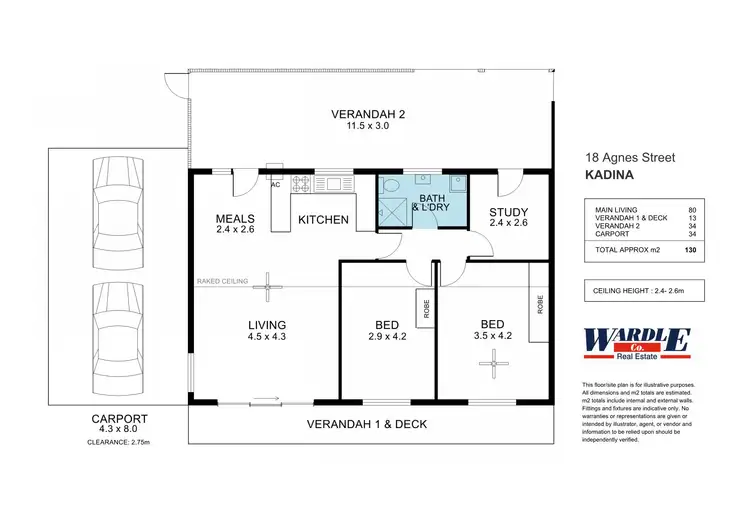 Floorplan of Homely house listing, 18 Agnes St, Kadina SA 5554
