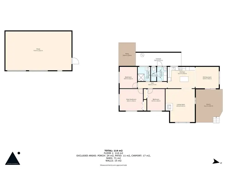Floorplan of Homely house listing, 14 Storey Ave, Eden NSW 2551