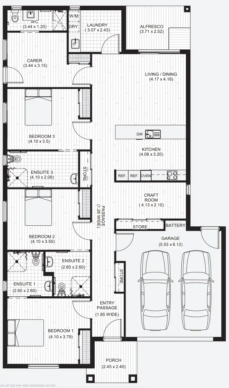Floorplan of Homely house listing, Address available on request