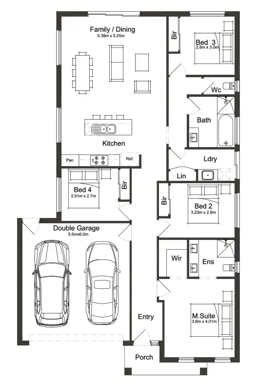 Floorplan of Homely house listing, Lot 21 Grantville-Glen Alvie Road (Rosea Lane), Grantville VIC 3984