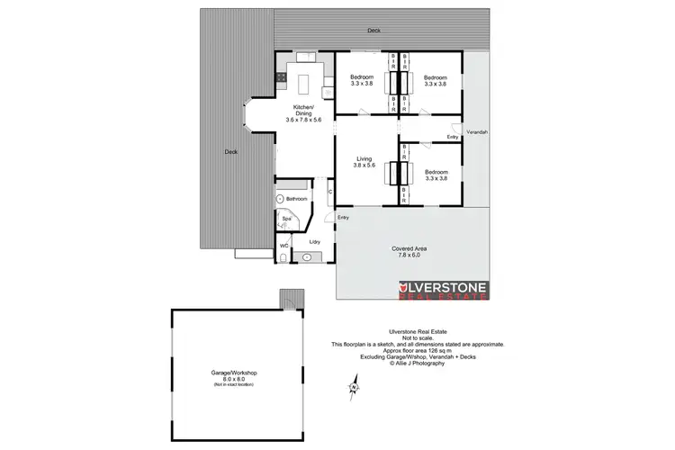 Floorplan of Homely house listing, 644 Castra Rd, Abbotsham TAS 7315
