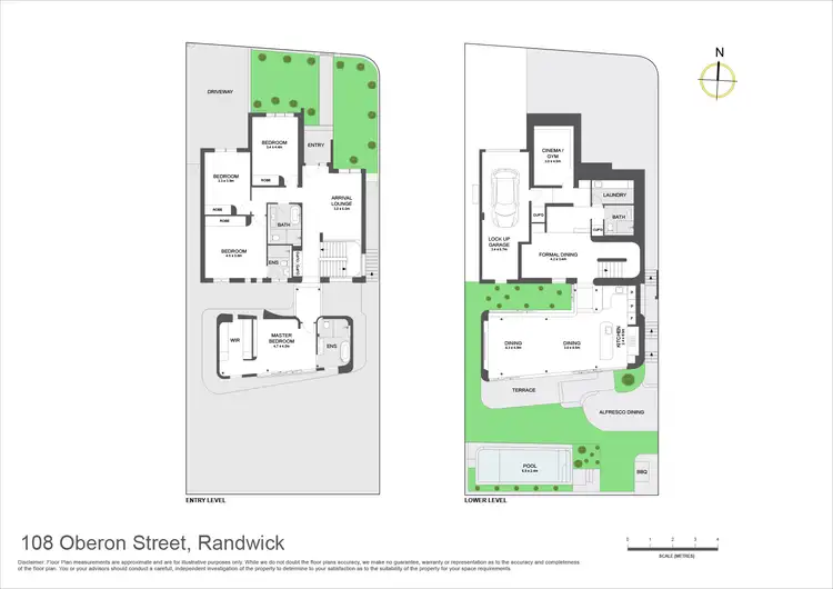 Floorplan of Homely house listing, 108 Oberon St, Randwick NSW 2031