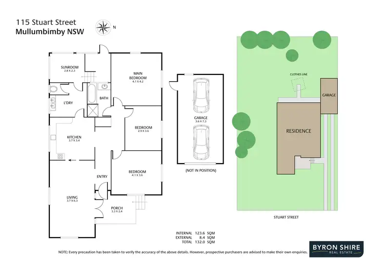 Floorplan of Homely house listing, 115 Stuart Street, Mullumbimby NSW 2482
