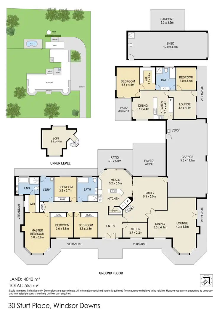 Floorplan of Homely house listing, 30 Sturt Pl, Windsor Downs NSW 2756