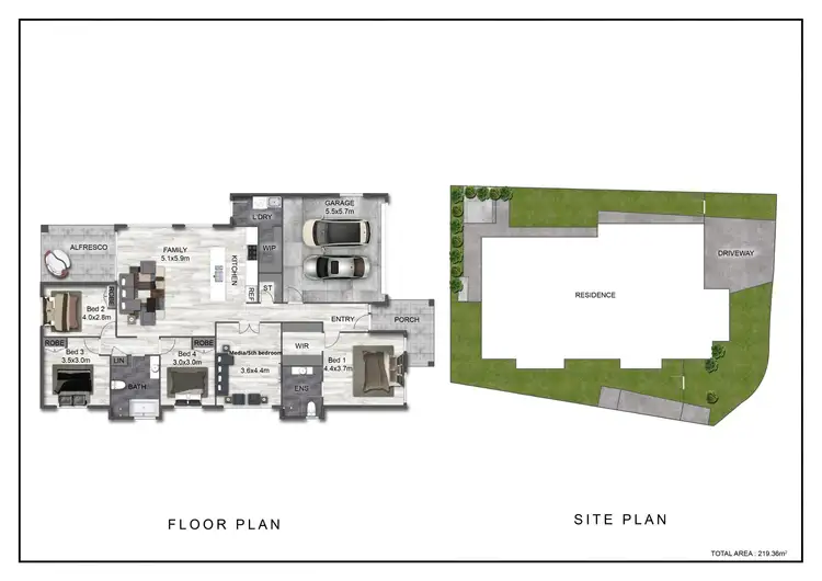 Floorplan of Homely house listing, 32 Bayswood Ave, Vincentia NSW 2540