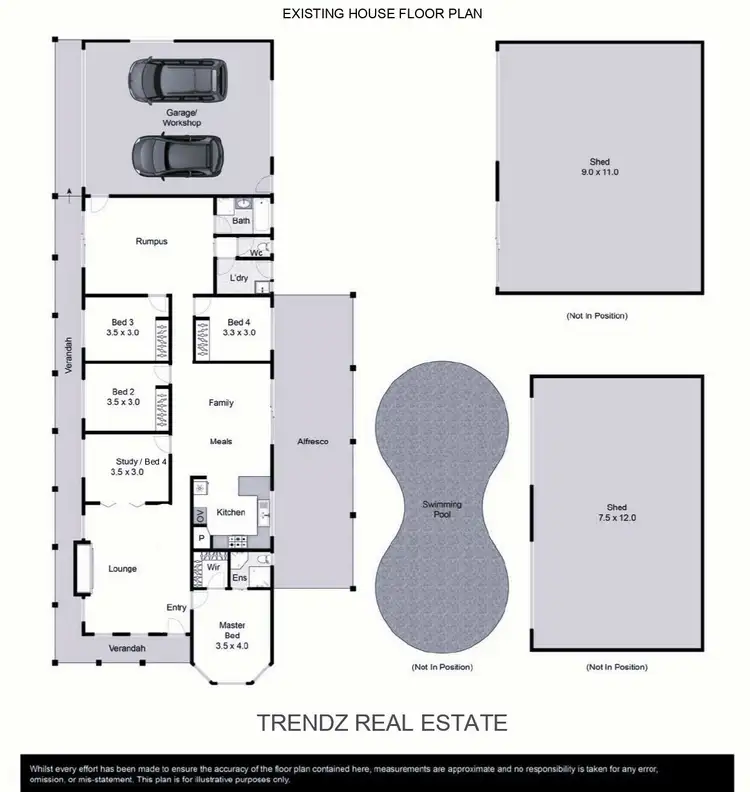 Floorplan of Homely house listing, 1-3 Laramie Rd, Narre Warren South VIC 3805