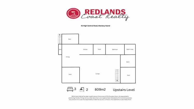 Floorplan of Homely house listing, 43 High Central Rd, Macleay Island QLD 4184