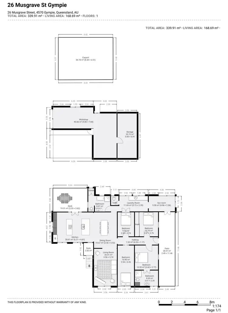 Floorplan of Homely house listing, 26 Musgrave St, Gympie QLD 4570