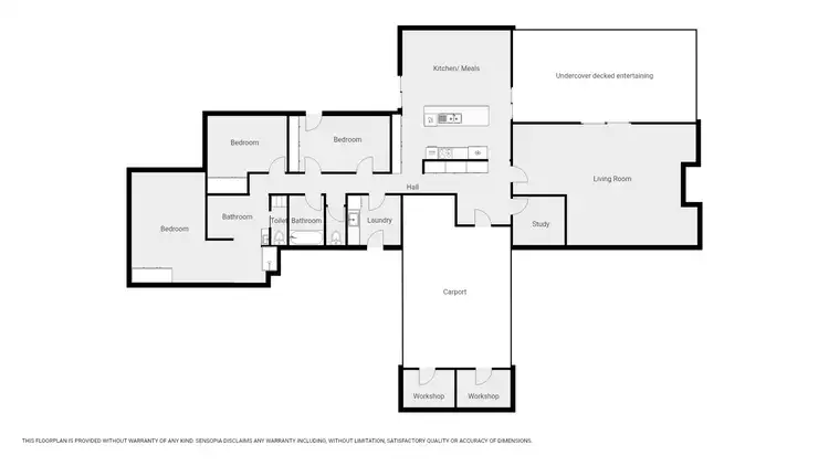 Floorplan of Homely house listing, 28 Holloway Rd E, Stawell VIC 3380