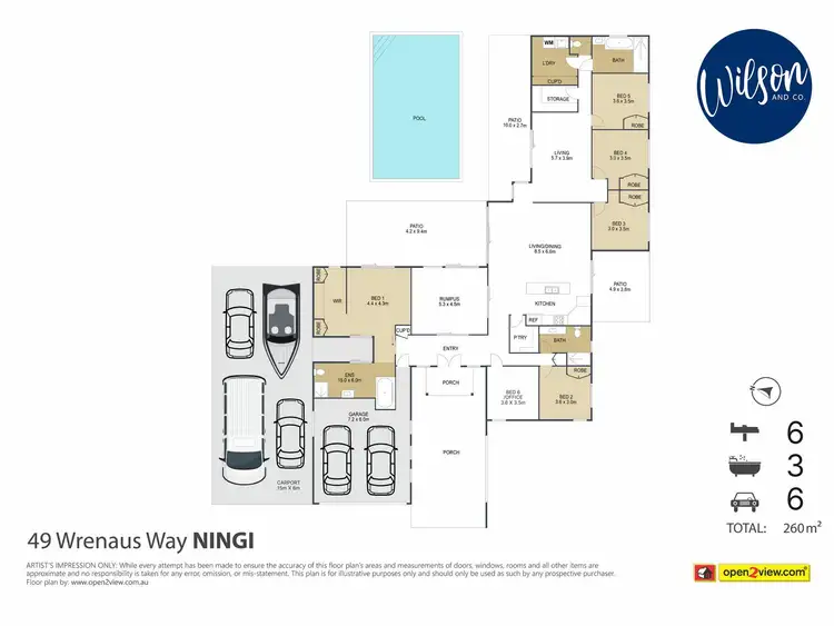 Floorplan of Homely rural property listing, 49 Wrenaus Way, Ningi QLD 4511