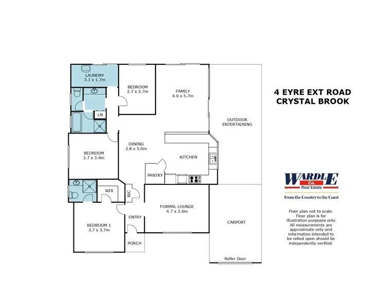 Floorplan of Homely house listing, 4 Eyre Extension Road, Crystal Brook SA 5523