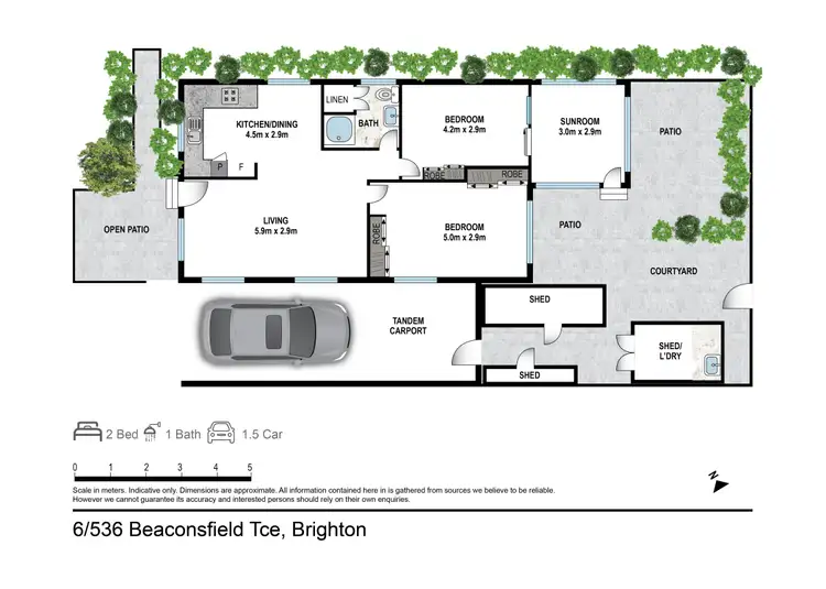 Floorplan of Homely villa listing, Villa I6 536 Beaconsfield Tce, Brighton QLD 4017