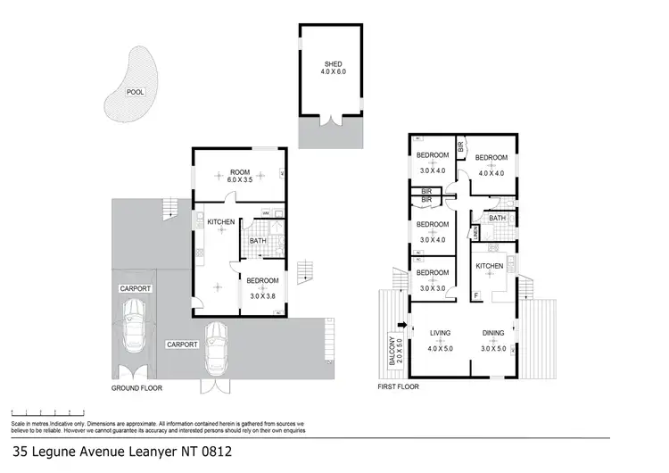 Floorplan of Homely house listing, 35 Legune Avenue, Leanyer NT 812