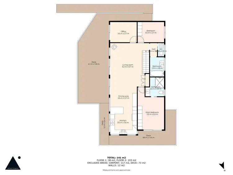 Floorplan of Homely house listing, 8 Dawson Avenue, WONBOYN Via, Eden NSW 2551