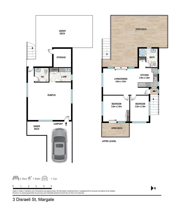 Floorplan of Homely house listing, 3 Disraeli St, Margate QLD 4019