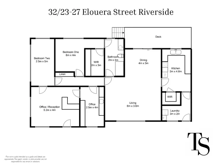 Floorplan of Homely unit listing, 32/23-27 Elouera St, Riverside TAS 7250