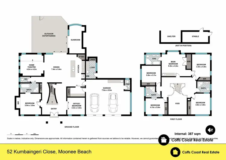 Floorplan of Homely rural property listing, 52 Kumbaingeri Cl, Moonee Beach NSW 2450