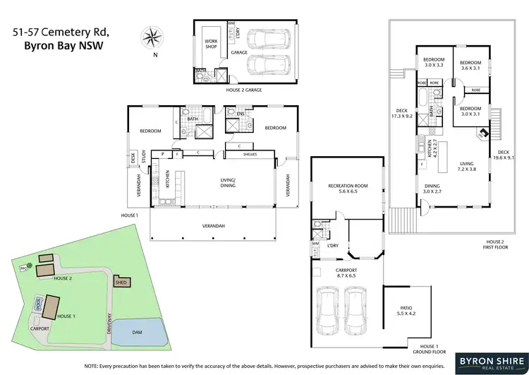 Floorplan of Homely house listing, 51-57 Cemetery Road, Byron Bay NSW 2481