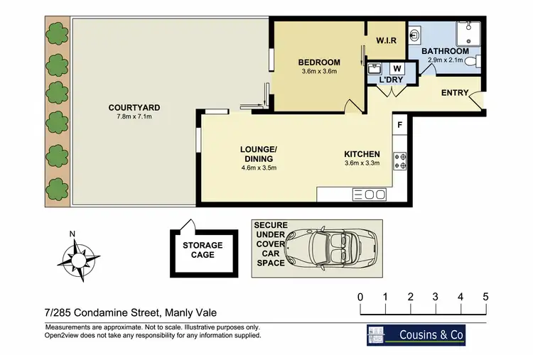 Floorplan of Homely apartment listing, 7/285-287 Condamine Street, Manly Vale NSW 2093
