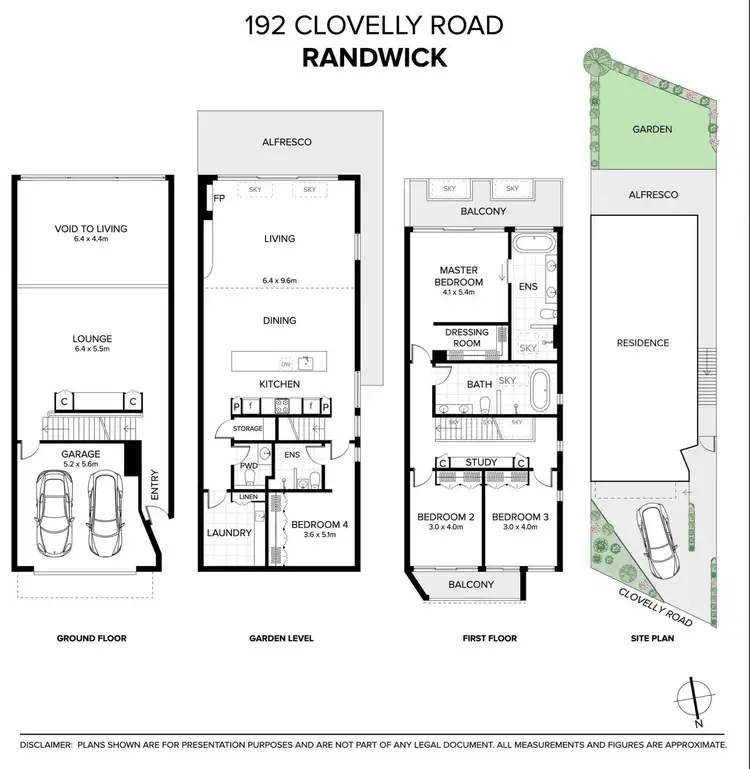 Floorplan of Homely house listing, 190 Clovelly Rd, Randwick NSW 2031