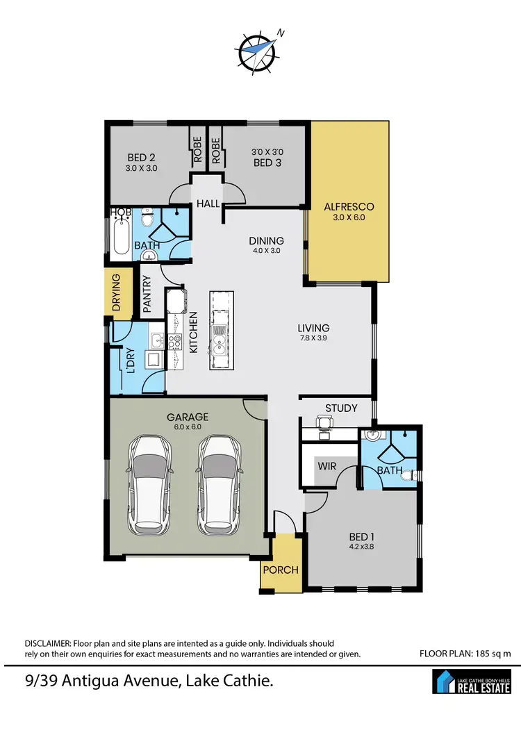 Floorplan of Homely house listing, 39 Antigua Ave, Lake Cathie NSW 2445