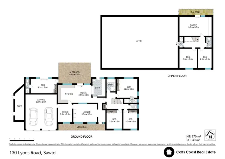 Floorplan of Homely house listing, 130 Lyons Rd, Sawtell NSW 2452