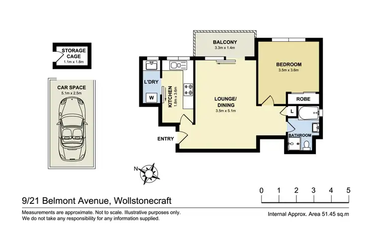 Floorplan of Homely unit listing, 9/21 Belmont Avenue, Wollstonecraft NSW 2065