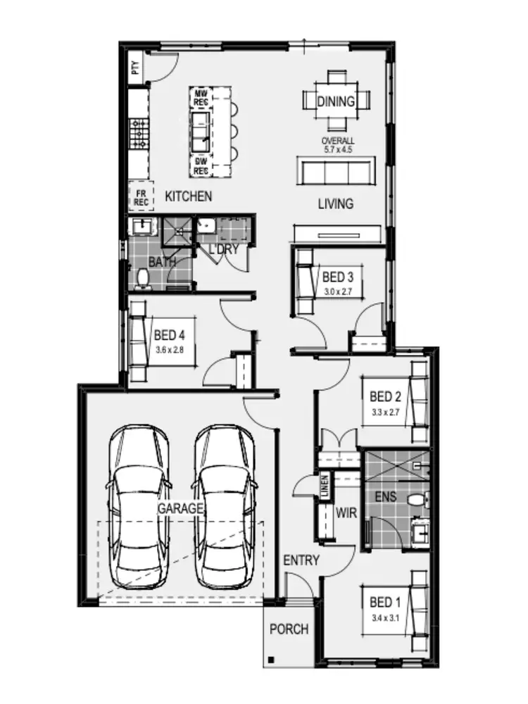 Floorplan of Homely house listing, Lot 21, Cotter Street, Kilmore VIC 3764