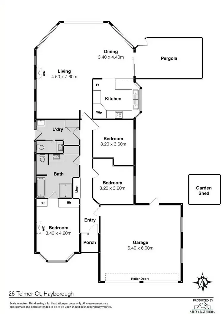 Floorplan of Homely house listing, 26 Tolmer Ct, Hayborough SA 5211