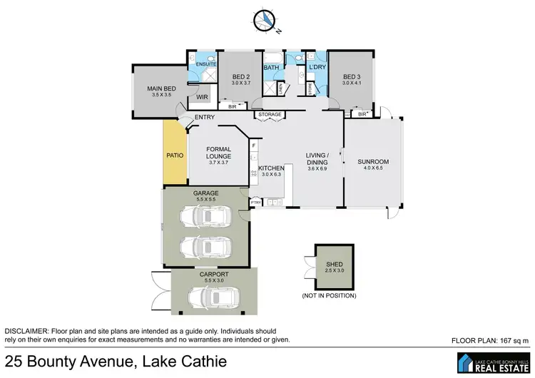 Floorplan of Homely house listing, 25 Bounty Avenue, Lake Cathie NSW 2445